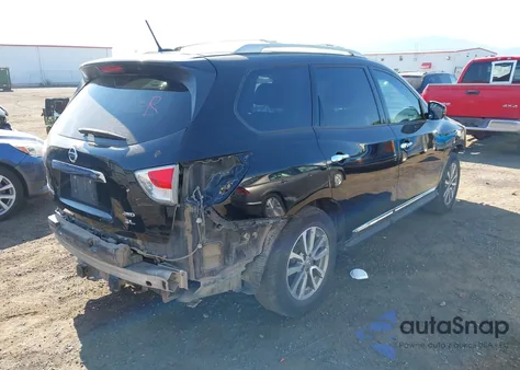 2014 Nissan Pathfinder Sl z USA, uszkodzony, nr VIN 5N1AR2MM9EC729747